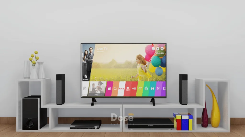 Combo Racks Tv L Blanco