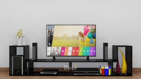 Combo Racks Tv L Negro