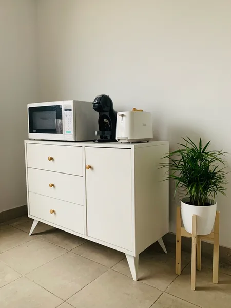 Cajonera Nórdica 3 Cajones Con Puerta